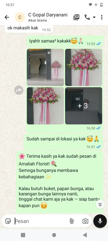 Pengiriman Karangan Bunga Kamolan Blora