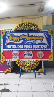 Papan Bunga di Kamolan Blora